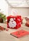 Bucilla Tissue Box Cover Felt Applique Kit 4.5"X4.5"X4.5"-Jolly St. Nick